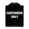 Signmission Designer Series Customers Only, Black & White Heavy-Gauge Aluminum Sign, 24" x 18", BW-1824-24494 A-DES-BW-1824-24494 - alternate 1